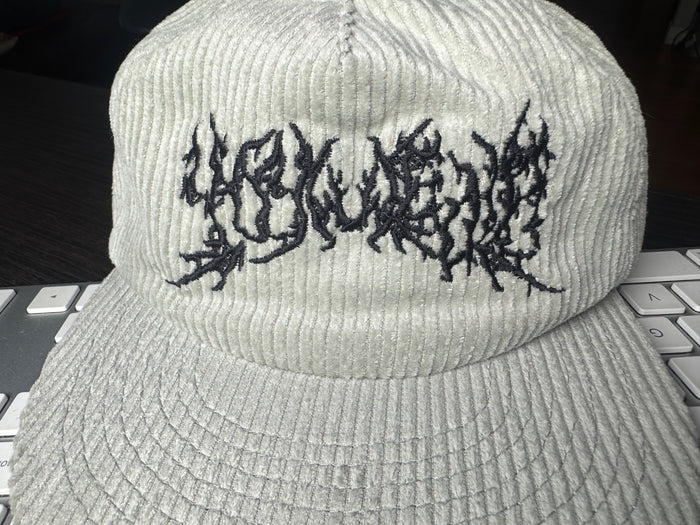 404 Media Death Metal Logo Corduroy Hat