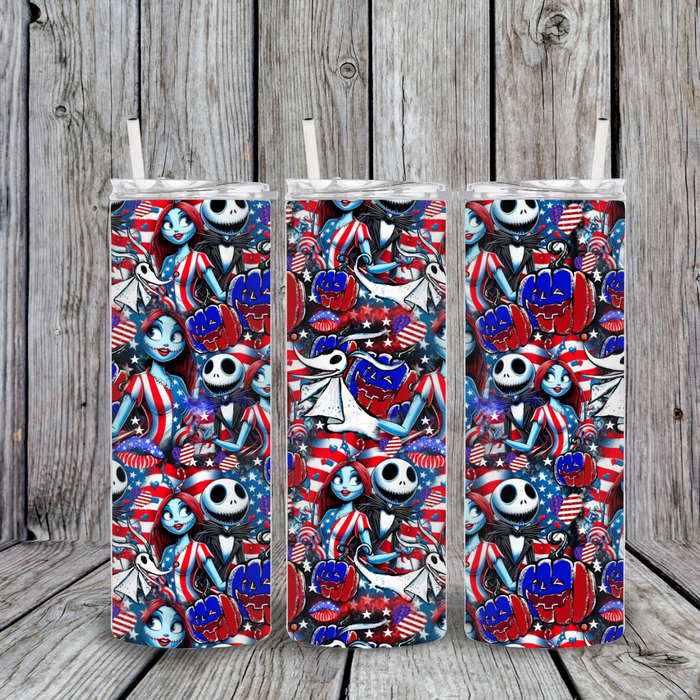 4TH OF JULY NBC TUMBLER