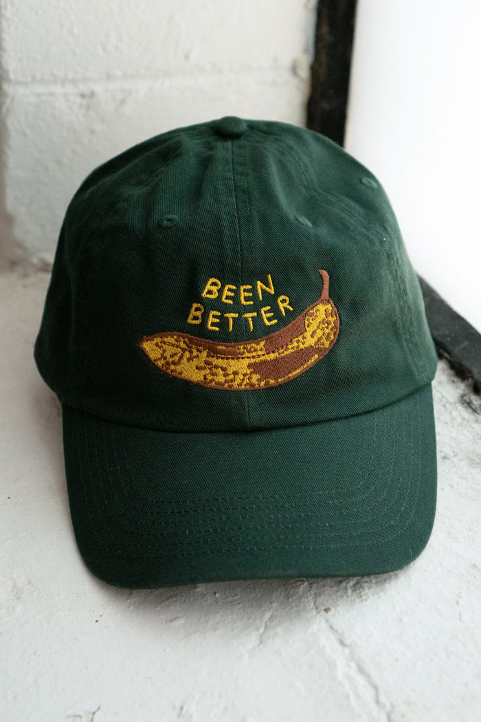 Been Better (Banana) Dad Hat | Forest Green