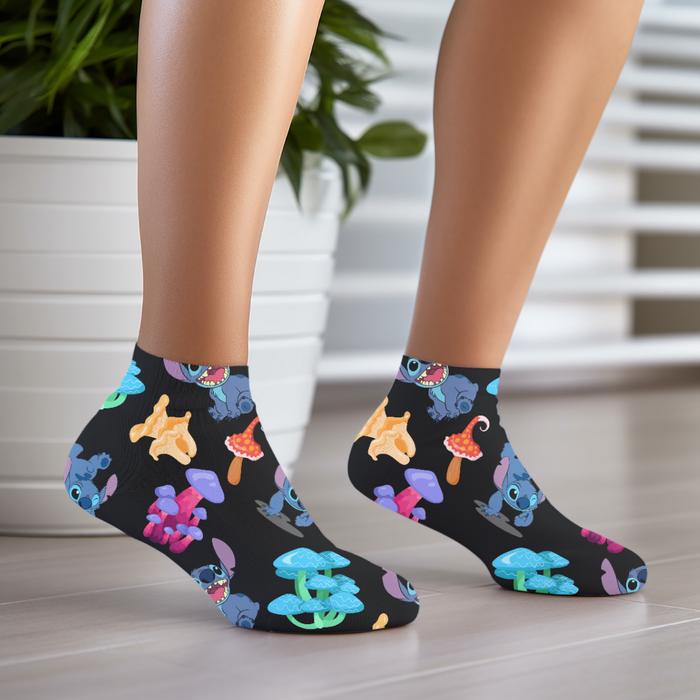 BLUE ALIEN SOCKS