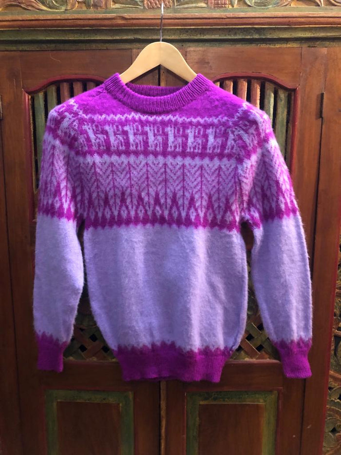 Bolivian Alpaca Knit Jumper