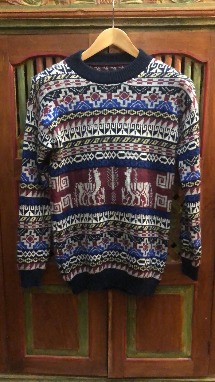 Bolivian Alpaca Knit Jumper