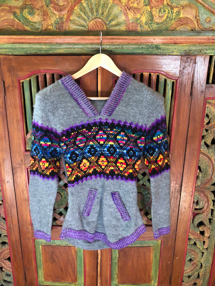 Bolivian Alpaca Knit Jumper