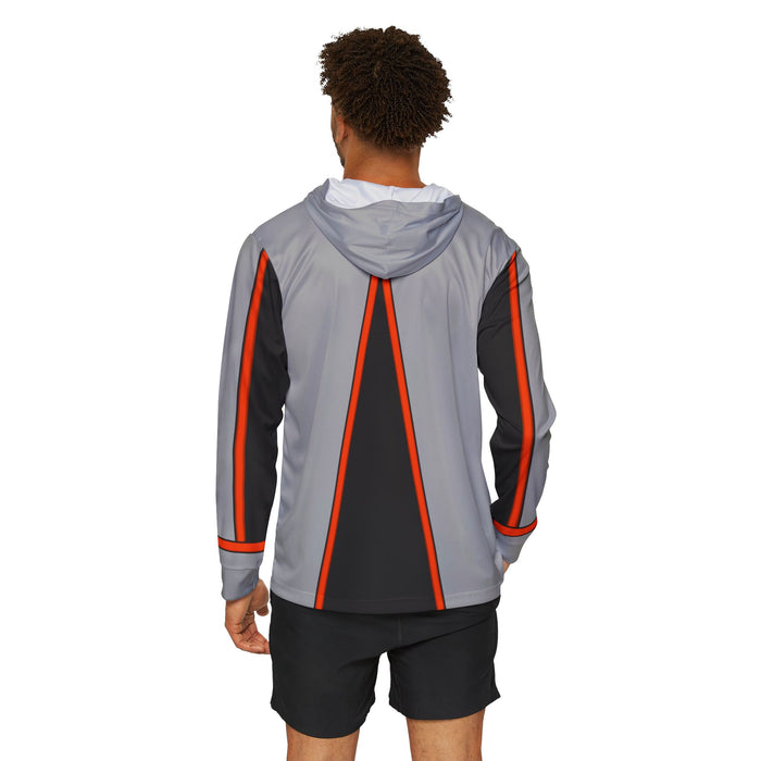 Boukenger Silver Hoodie (Full Print) Lightweight, Breathable, workout, pull over, fitness Hoodie Super Sentai Custom