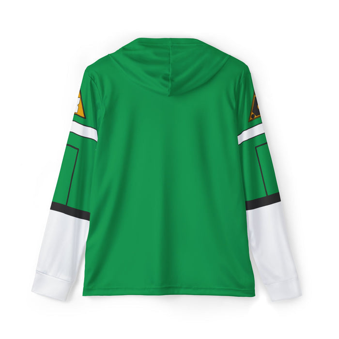 Carranger Green Racer Hoodie (Full Print) Super Sentai Custom Lightweight, Breathable, Workout, Pull over, Fitness, Retro
