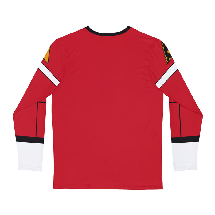 Carranger Red Racer Long Sleeve Shirt (Full Print) Custom Graphic Art Cosplay Shirts Turbo Rangers Retro Vintage 90s