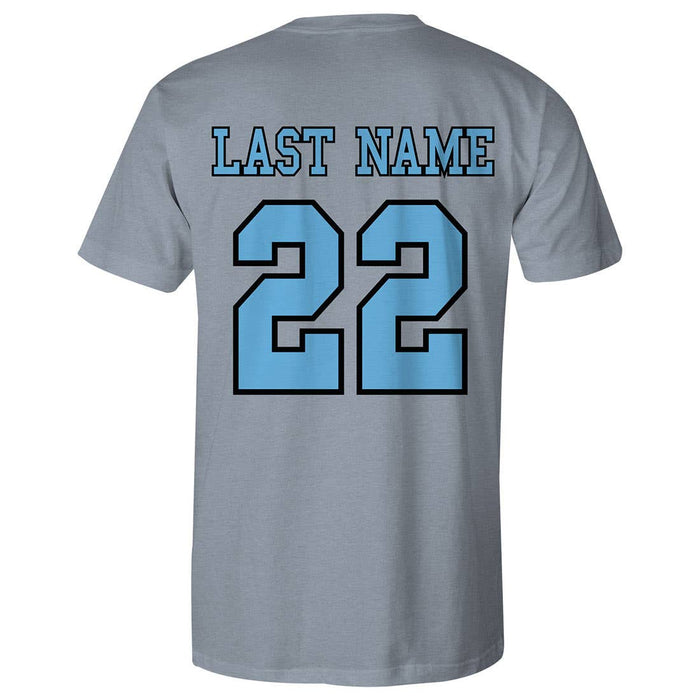 Custom Striker Lacrosse Tee - Grey