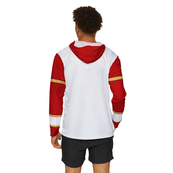 Dairanger Ryo Red Hoodie (Full Print) Lightweight, Breathable, workout, pull over, fitness Hoodie Super Sentai Custom