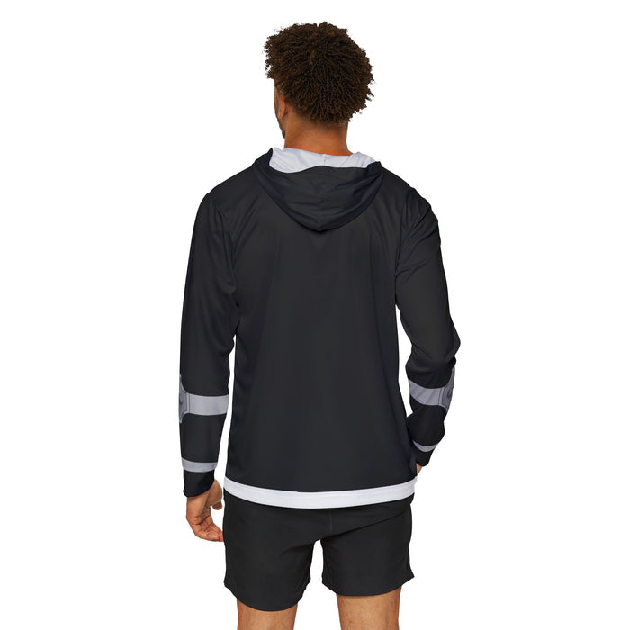 Don Brothers Black Hoodie (Full Print) Super Sentai Custom Lightweight, Breathable, Workout, Pull over, Fitness, Retro