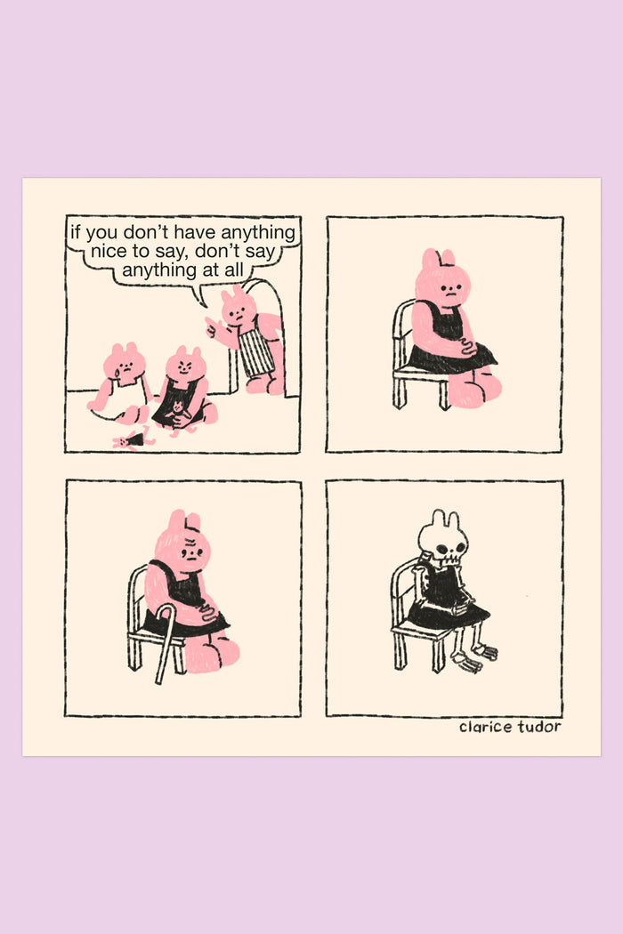 Don't Say Anything - Postcard Print