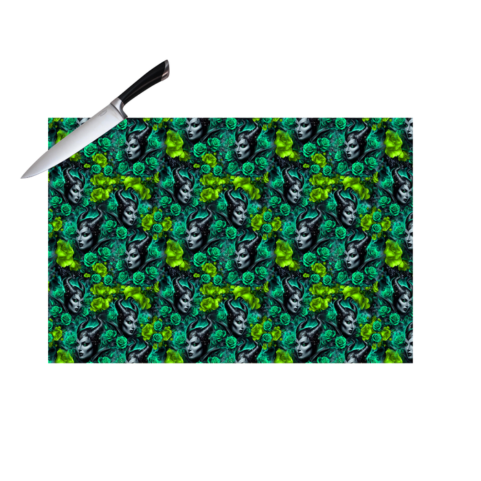 EVIL QUEEN GREEN CUTTING BOARD
