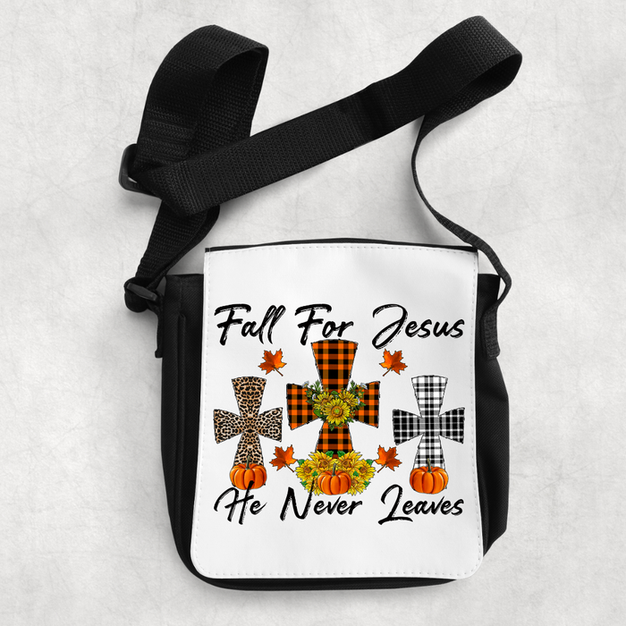 FALL FOR JESUS SHOULDER BAG