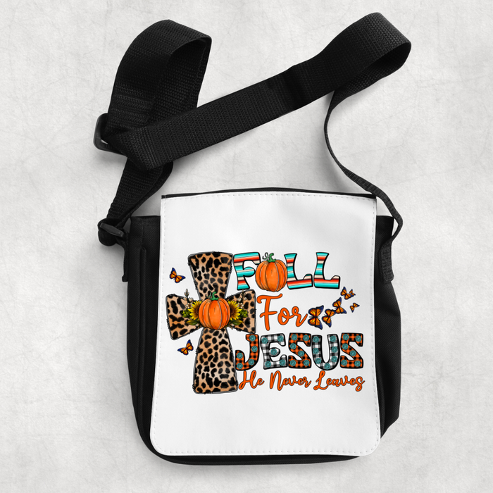 FALL FOR JESUS SHOULDER BAG
