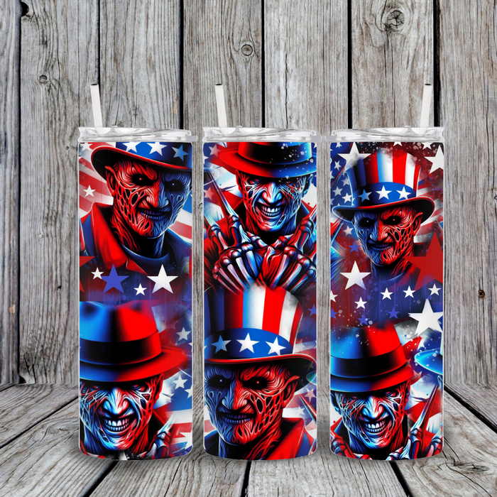 FREDDY 4TH OF JULY TUMBLER