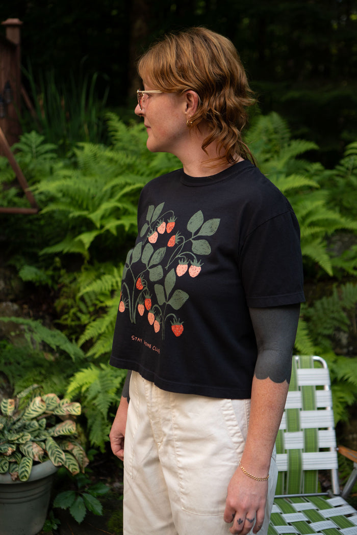 Fruits 1858 CC Boxy Tee | Black