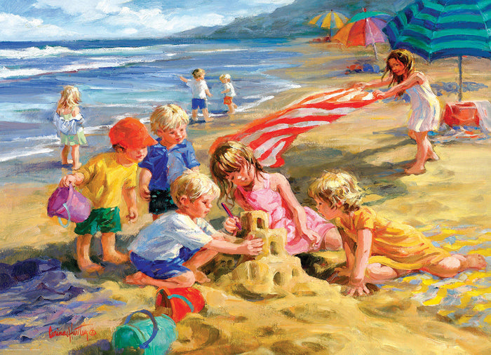 Fun in the Sun by Corinne Hartley 300-Piece Puzzle (Small box)