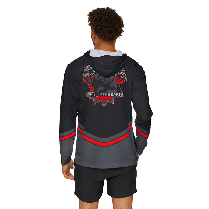 Gaoranger Black Hoodie (Full Print) Super Sentai Custom Lightweight, Breathable, Workout, Pull over, Fitness, Retro 90s