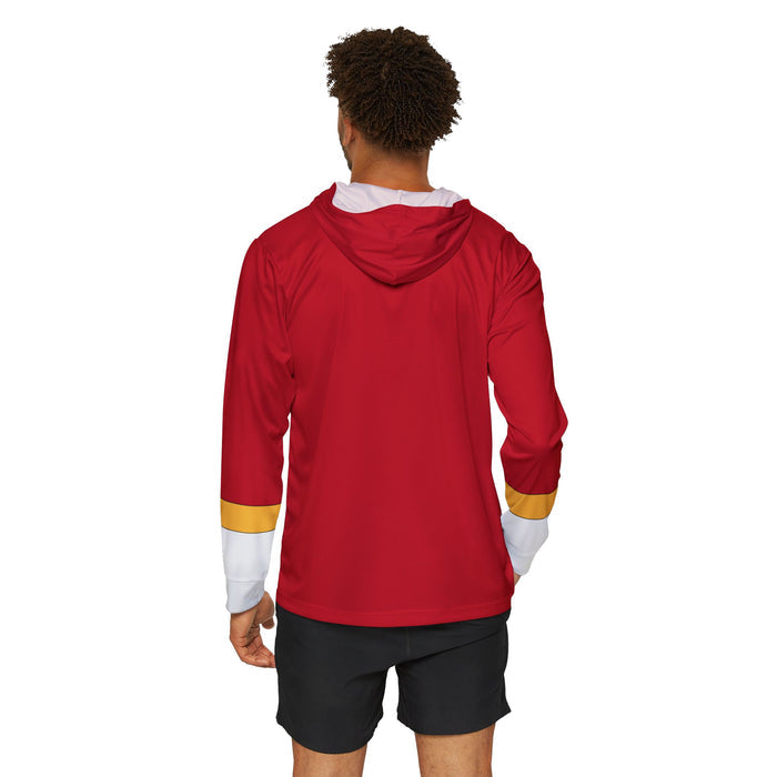 Gaoranger Gao Red Hoodie (Full Print) Lightweight, Breathable, workout, pull over, fitness Hoodie Super Sentai Custom