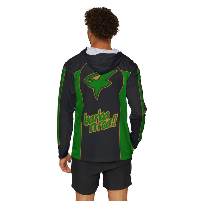 Go-Onger Green Hoodie (Full Print) Lightweight, Breathable, workout, pull over, fitness Hoodie Super Sentai Custom