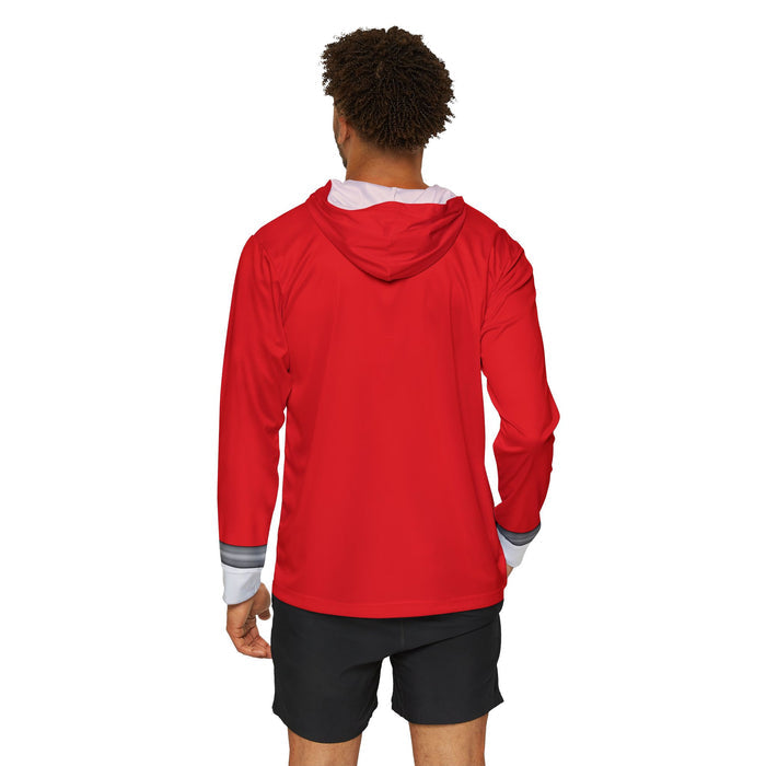 Gokaiger Red Hoodie (Full Print)Lightweight, Breathable, workout, pull over, fitness Hoodie Super Sentai Custom