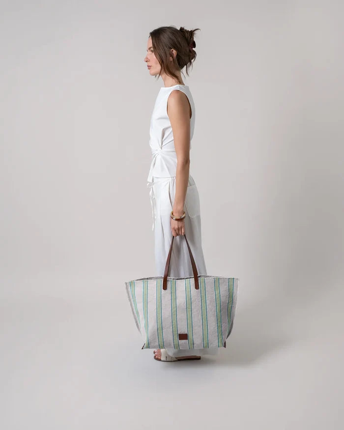 Hana Canvas Boat Bag - Vineyard (Copy)
