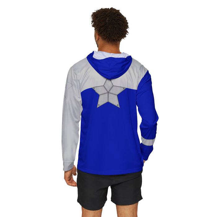 Hebitsukai Silver Jacket Hoodie (Full Print) Super Sentai Custom Lightweight, Breathable, workout, pull over, fitness Hoodie