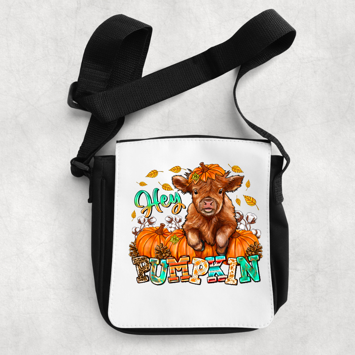HEY PUMPKIN COW SHOULDER BAG