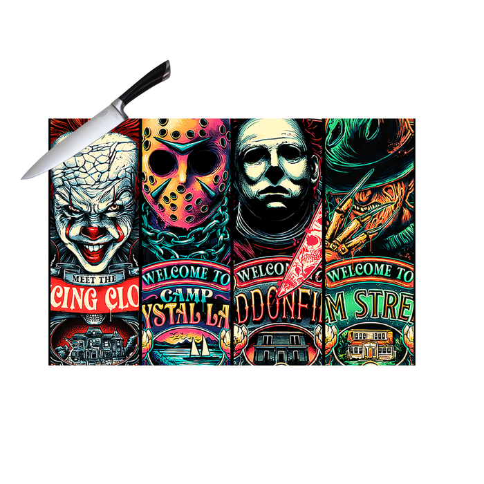 HORROR CUTTING BOARD 7