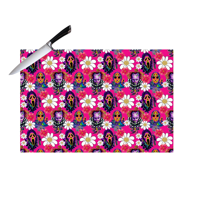 HORROR FLOWER CUTTING BOARD