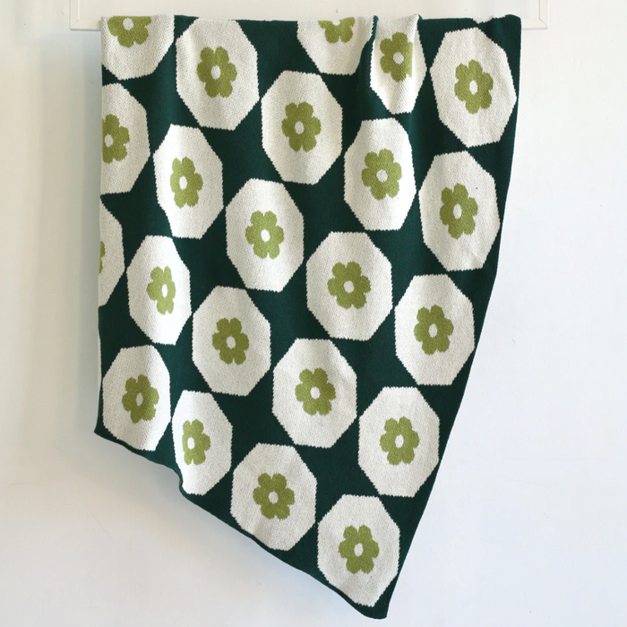 INDIA THROW - GREEN