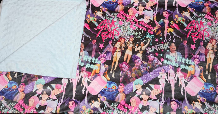 KPOP DEMON 50*60 blanket