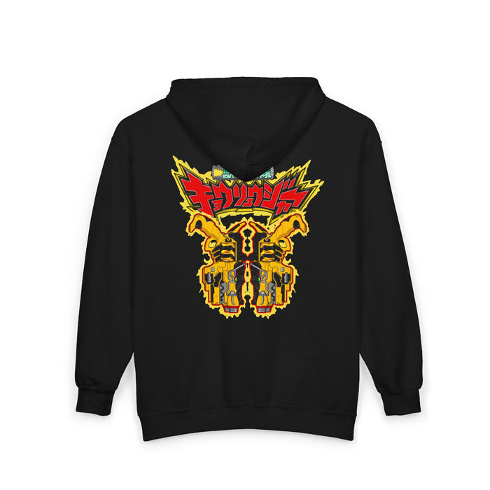 Kyoryuger Blasters Full Zip Hoodie Custom Graphic Art Cosplay Shirts Rangers Retro Vintage 90s