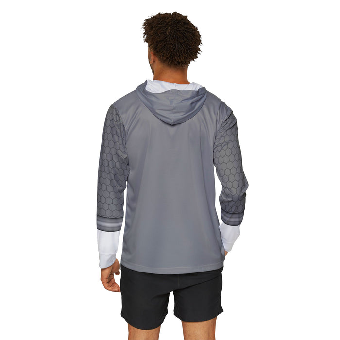 Kyoryuger Grey Hoodie (Full Print) Lightweight, Breathable, workout, pull over, fitness Hoodie Super Sentai Custom