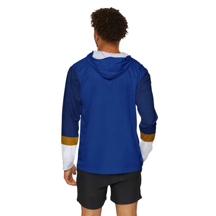 Kyoryuger Navy Hoodie (Full Print) Lightweight, Breathable, workout, pull over, fitness Hoodie Super Sentai Custom