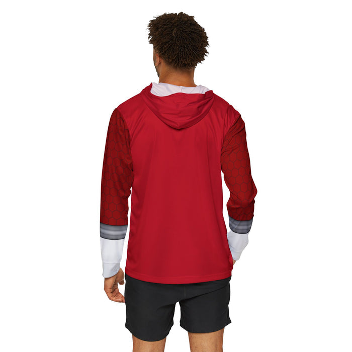 Kyoryuger Red Hoodie (Full Print) Super Sentai Lightweight, Breathable, workout, pull over, fitness Hoodie Super Sentai Custom