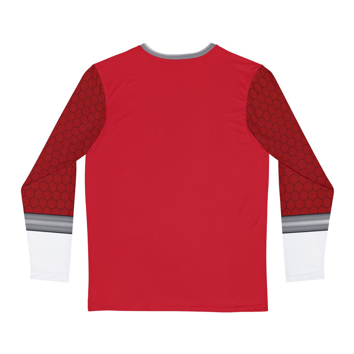Kyoryuger Red Long Sleeve Shirt (Full Print) Custom Graphic Art Cosplay Shirts Dino Charge Rangers Retro Vintage 90s