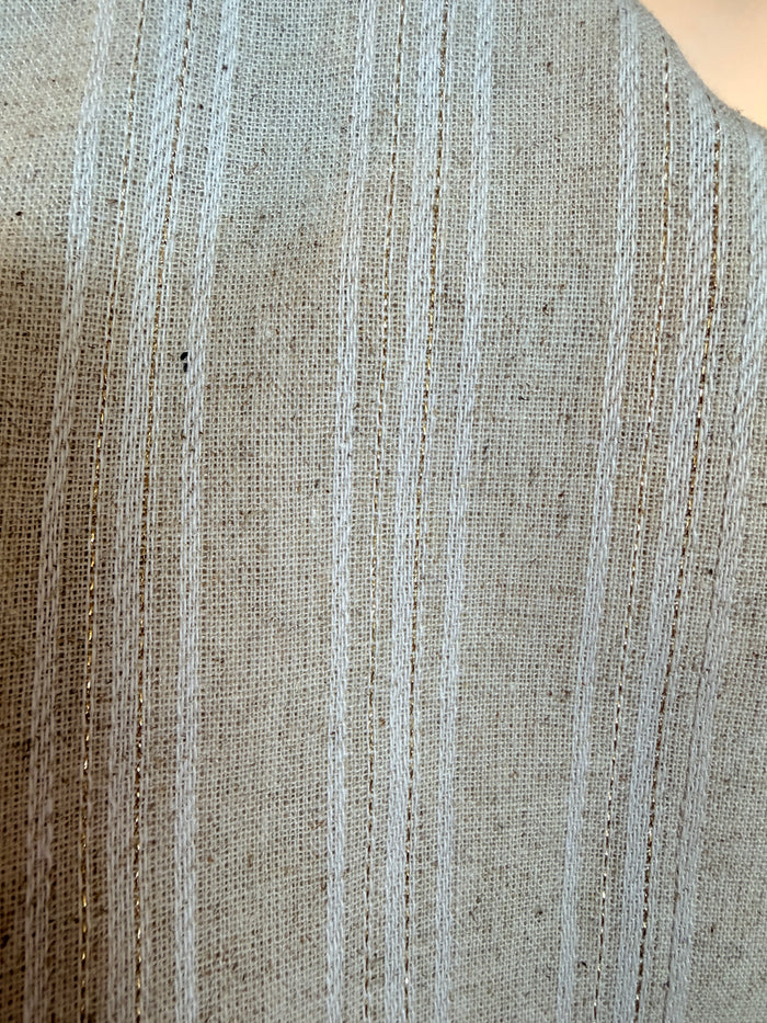 Leinen Lurex Hose
