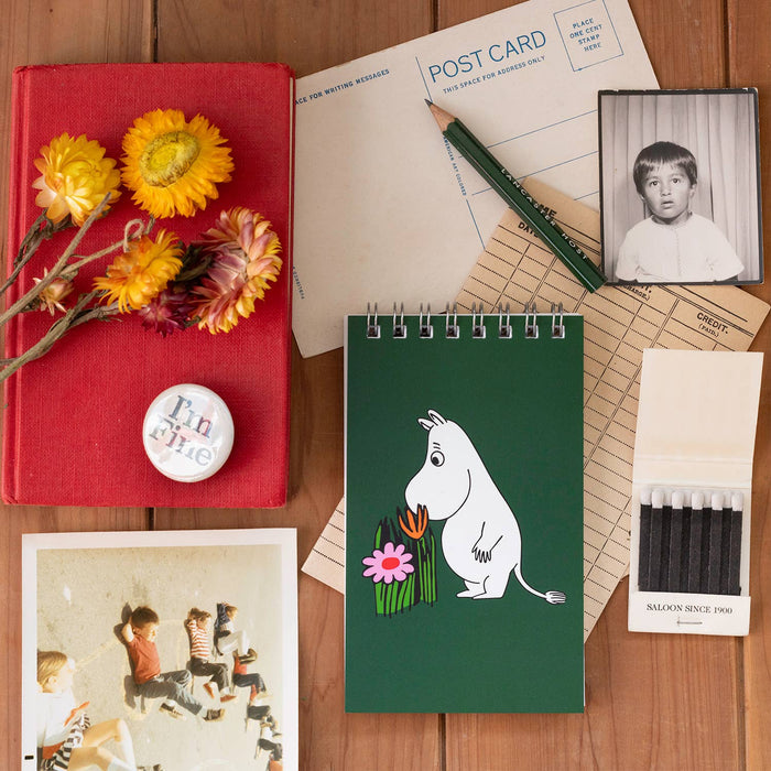 Moomintroll Garden Mini Notebook