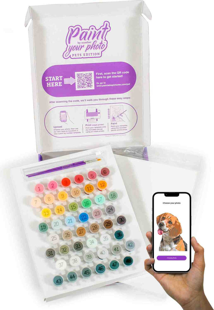 Paint Your Custom Photo - Pets Edition