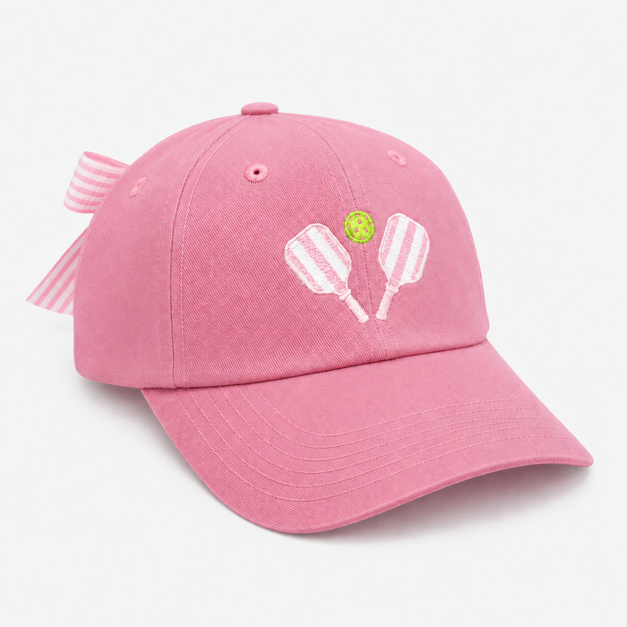 Pickleball Bow Baseball Hat