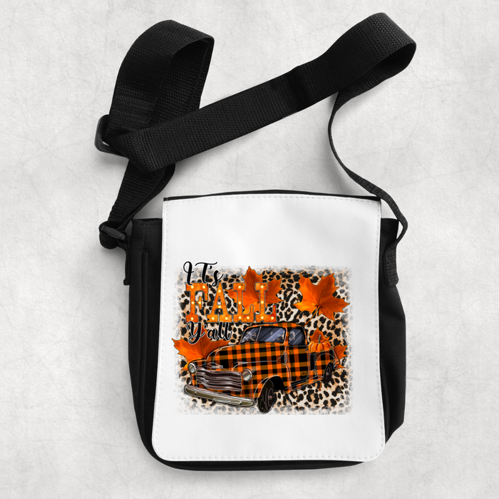 PLAID FALL SHOULDER BAG