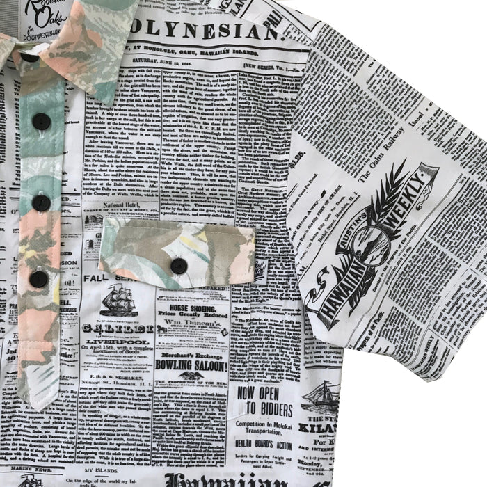 Pow! Wow! Hawaii 2019 Old News Pullover Shirt