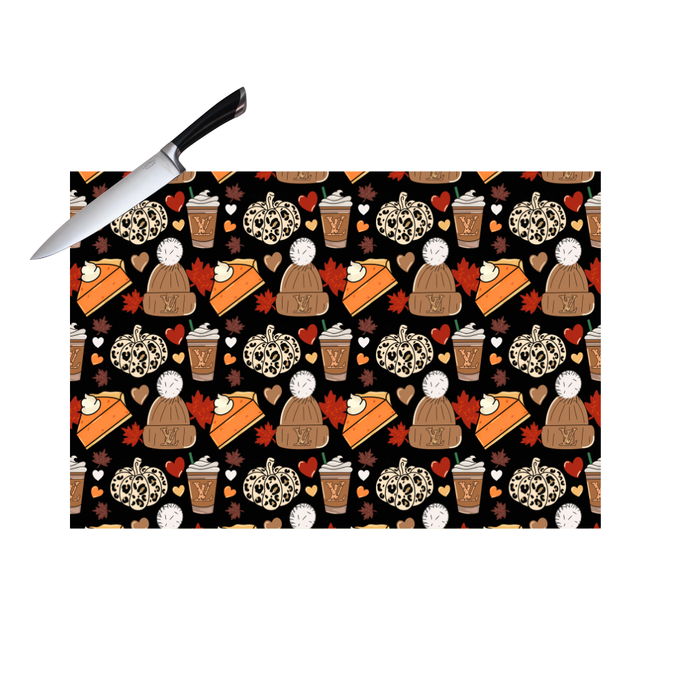 PUMPKIN SPICE CUTTING BOARD