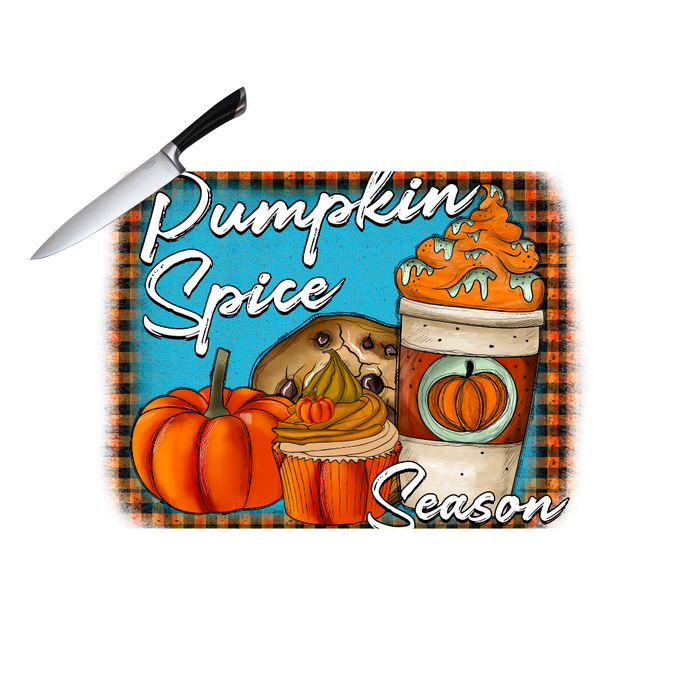 PUMPKIN SPICE CUTTING BOARD