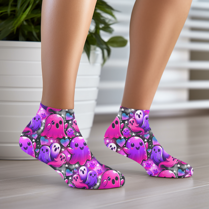 PURPLE GHOST SOCKS