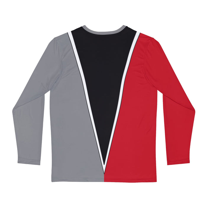 Ryusoulger Red Long Sleeve Shirt (Full Print) Custom Graphic Art Cosplay Shirts Dino Fury Rangers Retro Vintage 90s