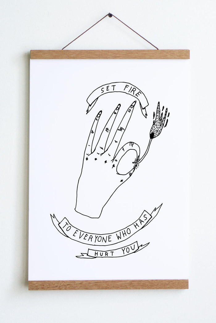 Set Fire Print