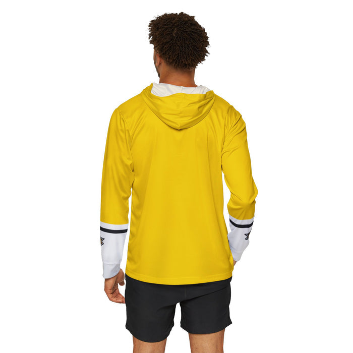 Shinkenger Yellow Hoodie (Full Print) Lightweight, Breathable, workout, pull over, fitness, Super Sentai Custom