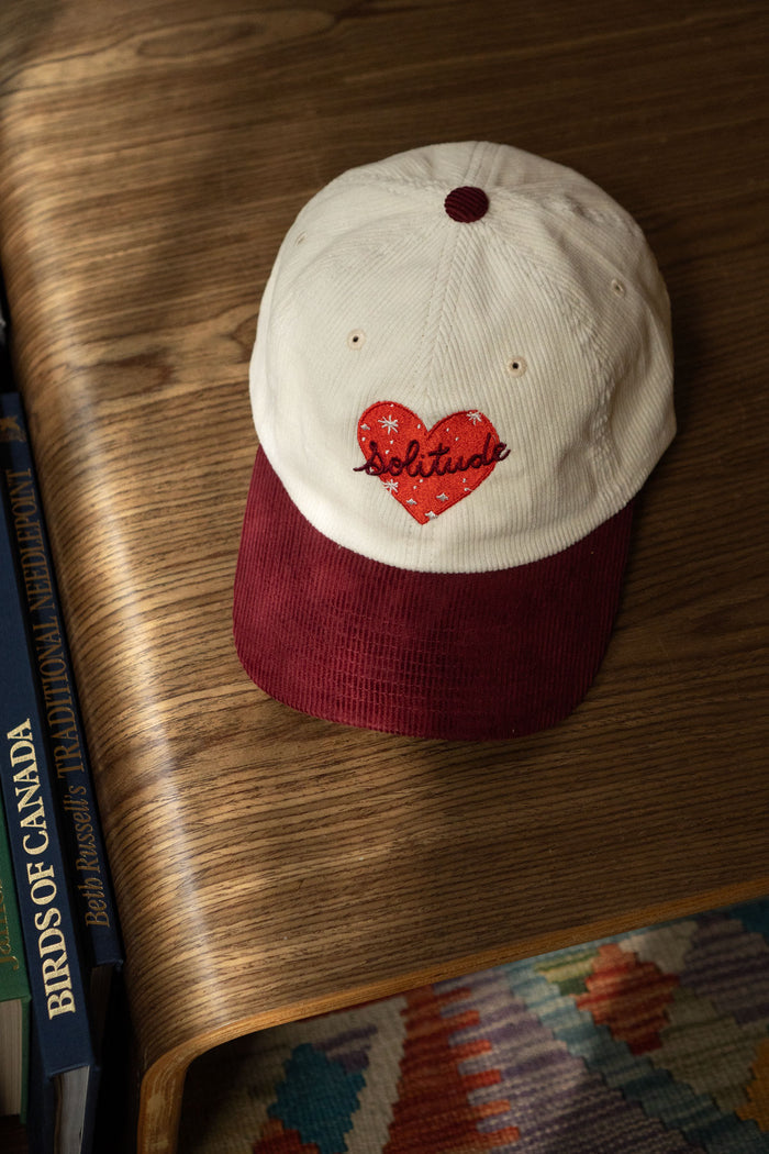 Solitude Two-Tone Corduroy Dad Hat