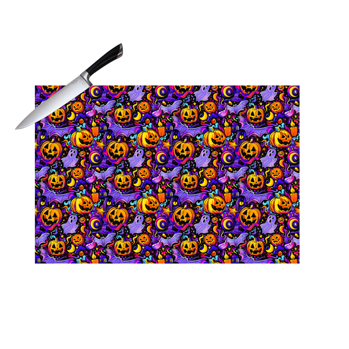 SPOOKY JACK O LATERNS cutting board